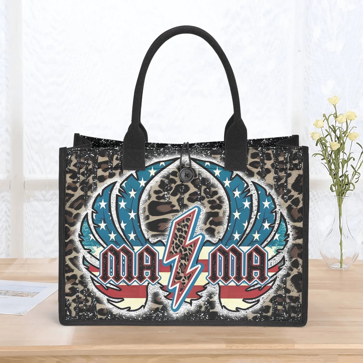 Standard All-Over Print Canvas Tote Bag（2 layers）