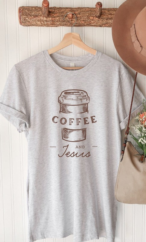 Coffee and Jesus Graphic Tee